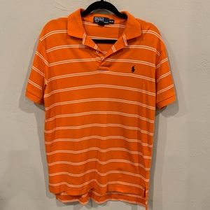 Men's Polo Ralph Lauren Orange SS polo size M